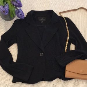 Simple, black blazer